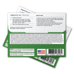 Patch Aid energy patch on skin provides continuous vitality for daily activities.