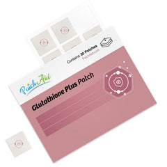 PatchAid topical patch applied area demonstrates discreet placement for daily use