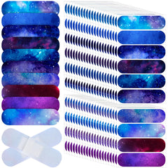 Patelai Galaxy bandages bulk pack featuring galaxy patterns for kids