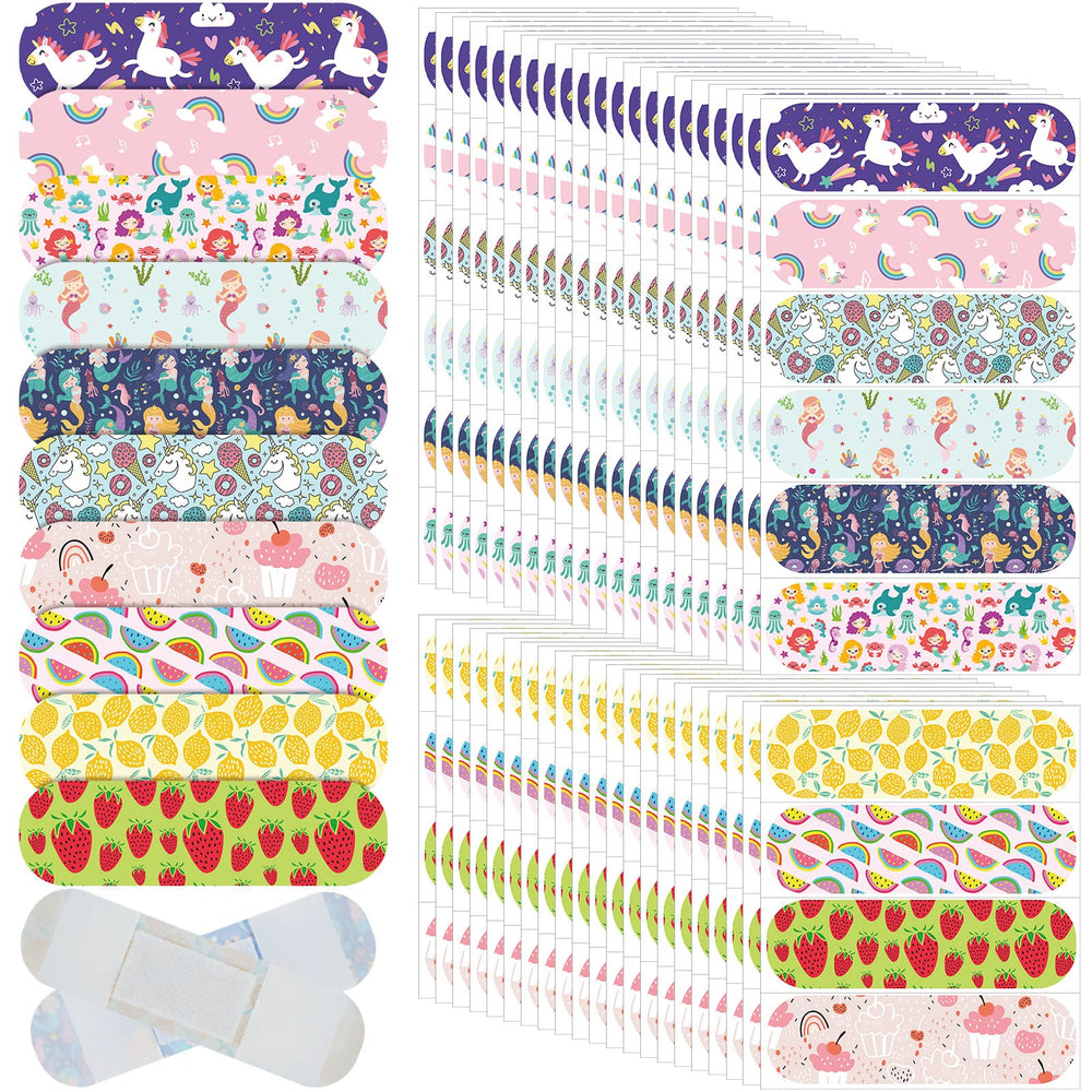 Patelai kids bandages collection with ten styles for quick, colorful wound care