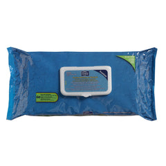 PDI Hygea premium multi-purpose washcloths 6-pack in a resealable package for gentle cleansing.
