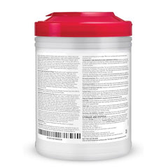 Envase de toallitas humedecidas PDI Sani-Cloth Plus para uso inmediato.