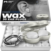 Peace&Quiet PQ wax ear plugs for sleep offer moldable comfort for uninterrupted rest.