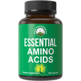 Peak Performance All 9 Essential Amino Acids capsules for post-workout support.