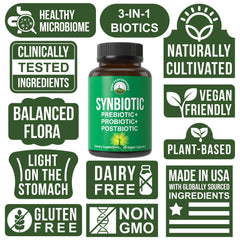 Peak Performance Synbiotic soil-based probiotic blend emphasizes earth origin strains