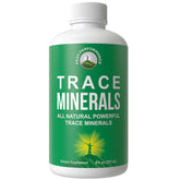 Peak Performance trace minerals liquid drops bottle pour for enhanced hydration.