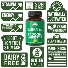 Peak Performance vegan capsules ready for a plant-based wellness routine