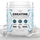 Peak Revival-X creatine bottle label signals quality and trusted branding.