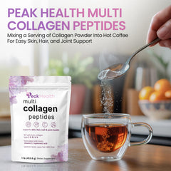 Pasture-raised bovine sourcing supports high-quality collagen types I–X.