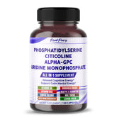 PEAKPURY All-in-1 bottle close-up for daily mental clarity support