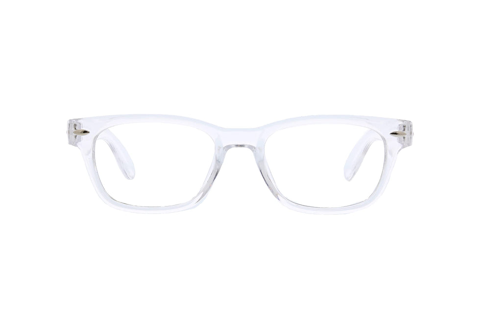Peepers by PeeperSpecs Clark blue light blocking reading glasses with clear frame for screen reading