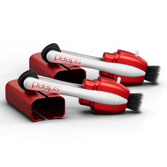 Peeps CarbonKlean cleaner bottle highlighting carbon microfiber tech for crystal-clear lenses