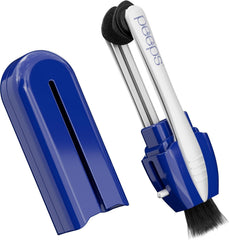 Peeps CarbonKlean eyeglass cleaner bottle for portable, residue-free lens cleaning.