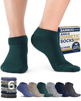 Pembrook Bamboo Viscose Ankle Socks close-up texture and non-binding comfort.