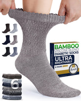 Pembrook women’s diabetic socks in cable knit, front view for all-day comfort.