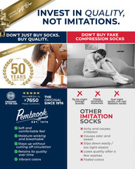 Pembrook non-binding diabetic socks for men