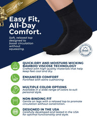 Pembrook seamless toe diabetic socks for women