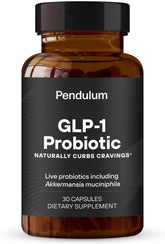 Pendulum GLP-1 Probiotic bottle with capsules for daily gut support