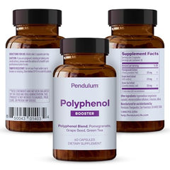 Pendulum Polyphenol Booster bottle cap close-up for easy daily use