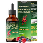 Penhoment 10in1 Wormwood Tincture Berry Mix bottle offers a pleasant flavor for daily use.