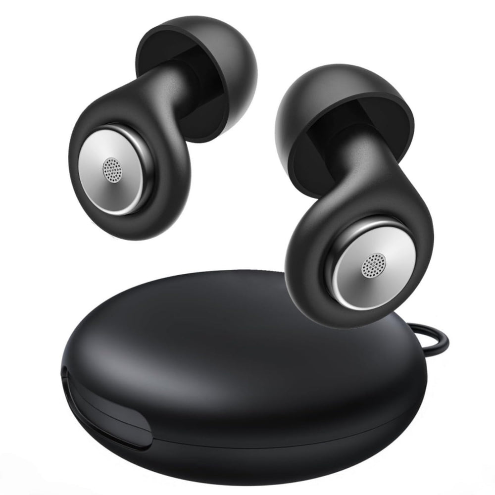 PEOGOHS tapones para dormir 45dB: reducción de ruido para un descanso más tranquilo.