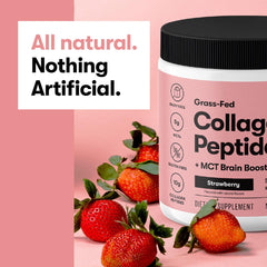 Perfect Keto Collagen powder added to yogurt for a protein boost.