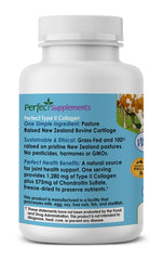 Pasture-raised bovine cartilage sourcing by Perfect Supplements highlights quality ingredients