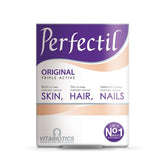 Perfectil Original bottle front view showing vitamin blend for supporting healthy skin, hair, and nails