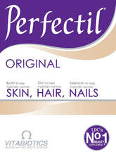 Perfectil Triple Active bottle with capsules for daily skin, hair and nails support