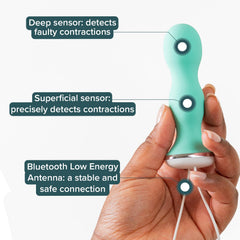26mm-wide Perifit device with anatomically shaped, comfortable insertion