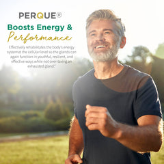 PERQUE Choline Citrate being poured into a glass to energize your day.