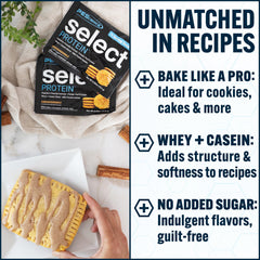 PEScience Select Snickerdoodle bottle on shelf emphasizes keto-friendly protein.