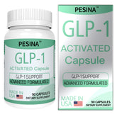 PESINA GLP-1 bottle front view highlighting premium packaging for daily use