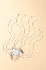 PESOENTH puzzle pendant sizes showcase 22x22mm to 25x22mm options.