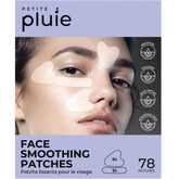 PETITE PLUIE heart-shaped patches apply around the eyes for targeted smoothing.
