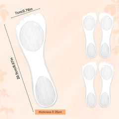 PEUTIER adhesive non-slip insole back keeps pads in place inside heels