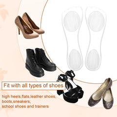 PEUTIER velvet soft footbed insoles fit inside dress shoes for a gentler stride