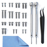 Kit PFDHQS para gafas con destornillador de precisión para ajustes precisos.