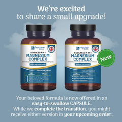 PH PROWISE Magnesium Glycinate Complex tablets arranged for easy daily intake.