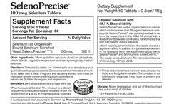 Pharma Nord SelenoPrecise tablets close-up showing vegan formulation and clean ingredients.