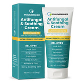 PHARMBANNER antifungal cream tube front for fast relief from itching