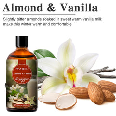 PHATOIL Almond Vanilla aroma in UV protected glass bottle