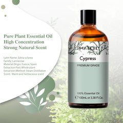 PHATOIL Cypress amber bottle protecting fragrance and freshness