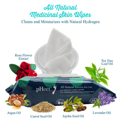 pHeet Foot Wipes sole closeup for cleansing and refreshing skin