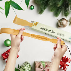 Pheuphry back scratcher with ergonomic curve design for easy reach.