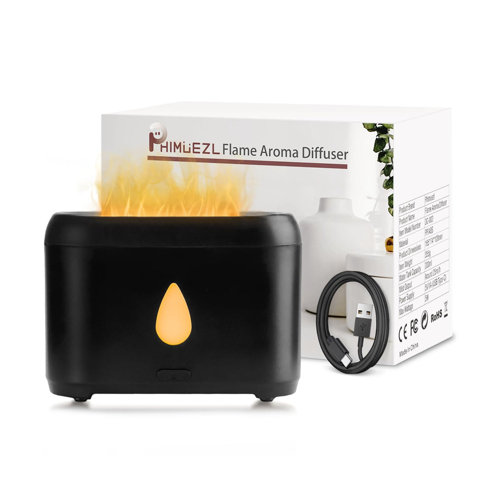 Phimuezl Flame Diffuser 200ml releases a gentle aroma for your space