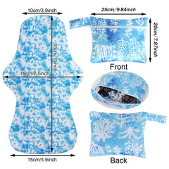 PHOGARY pad wings with snaps demonstrate secure discreet wearing and leakage prevention.