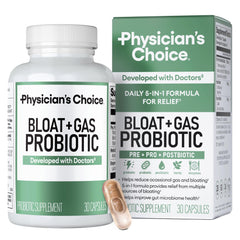 Physician's CHOICE 5-in-1 bottle supports daily digestion and comfort
