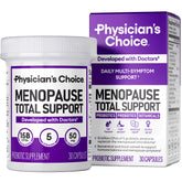 Physician's CHOICE menopause probiotic bottle front view for daily wellness