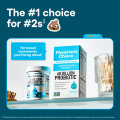 Label highlights 10 strains and organic prebiotics for gut balance.